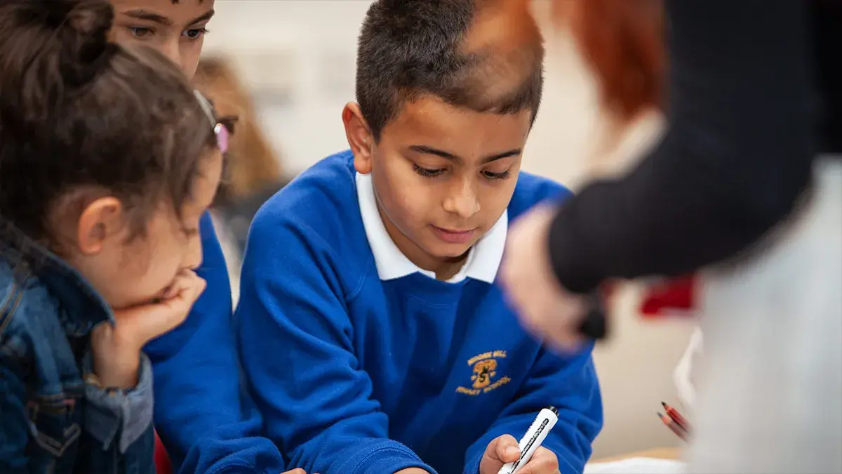 Children at an IntoUniversity centre