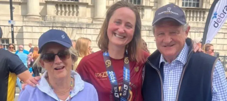 Lucy with Cressie's parents