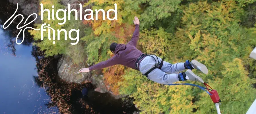 The Highland fling bungee challenge