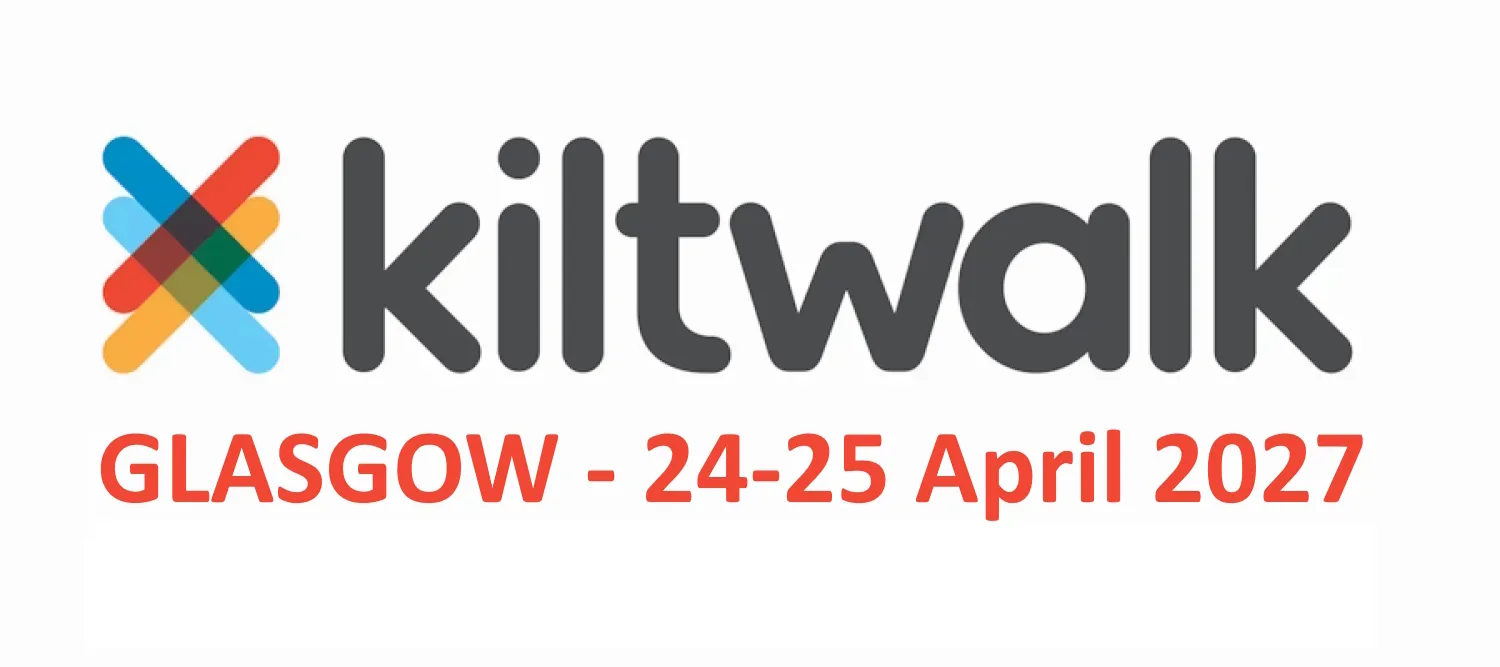 Glasgow Kiltwalk 2027 logo