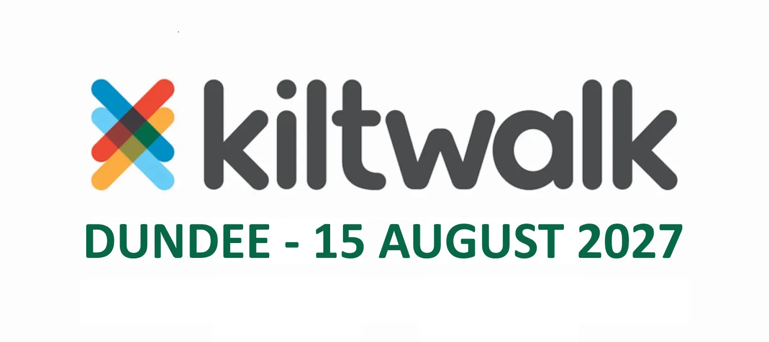 Dundee kiltwalk 2027 logo