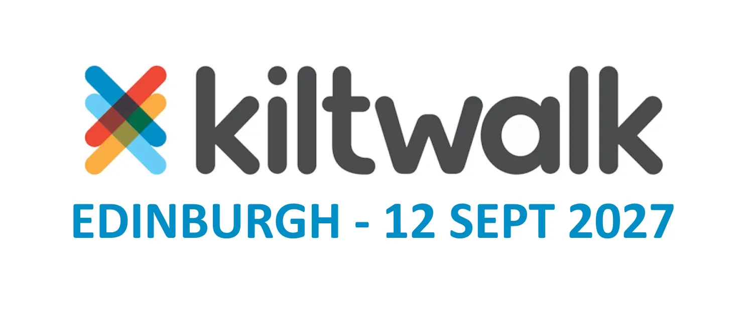 Edinburgh kiltwalk 2027 logo