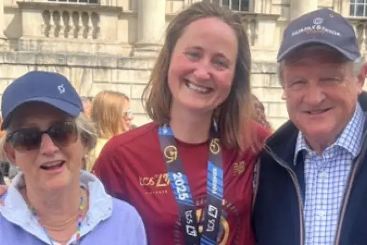 Lucy with Cressie's parents